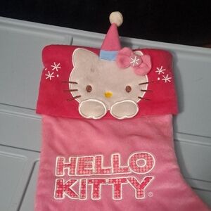 Hello Kitty Pink Holiday Stocking